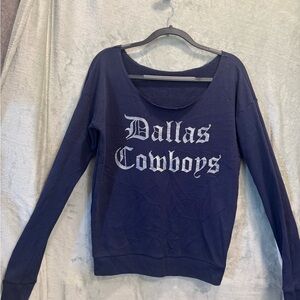 Pink Victoria's Secret Women's Dallas Cowboys Soft Fleece Top Size M